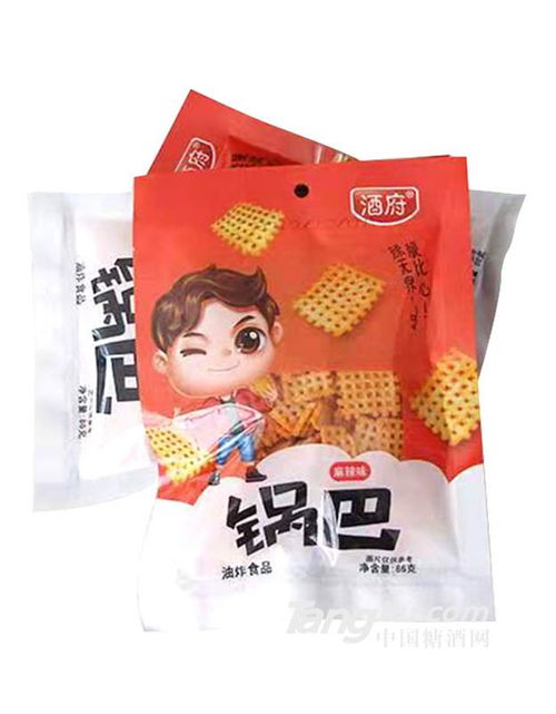 酒府锅巴麻辣味85g招商 洛阳沛泽食品厂 糖酒网tangjiu.com